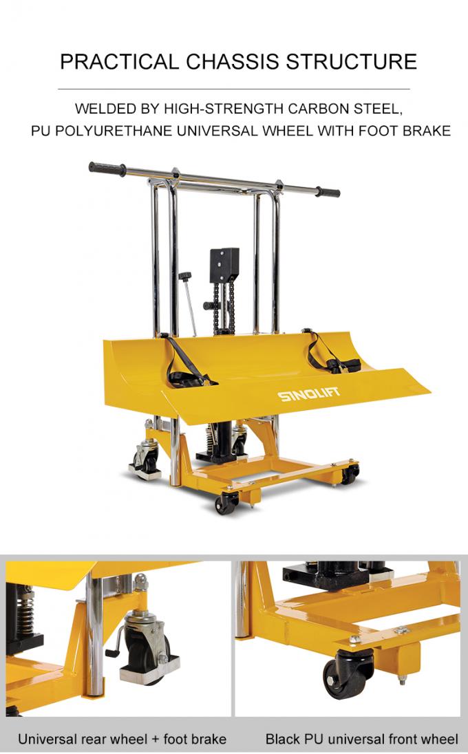 Sinolift PFR elevador manual de rolos de papel hidráulico de todas as direções 4