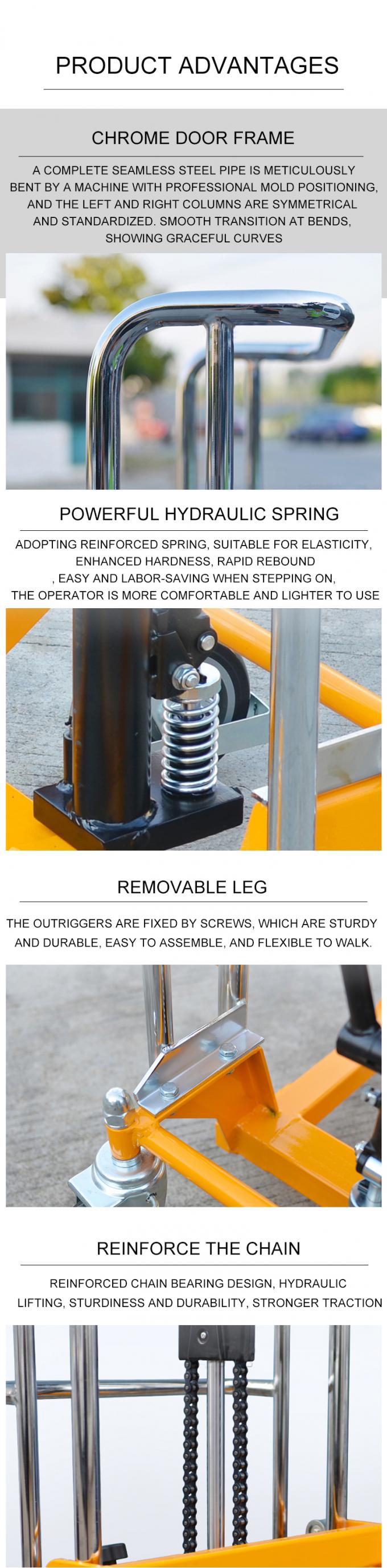 Sinolift PFR elevador manual de rolos de papel hidráulico de todas as direções 5