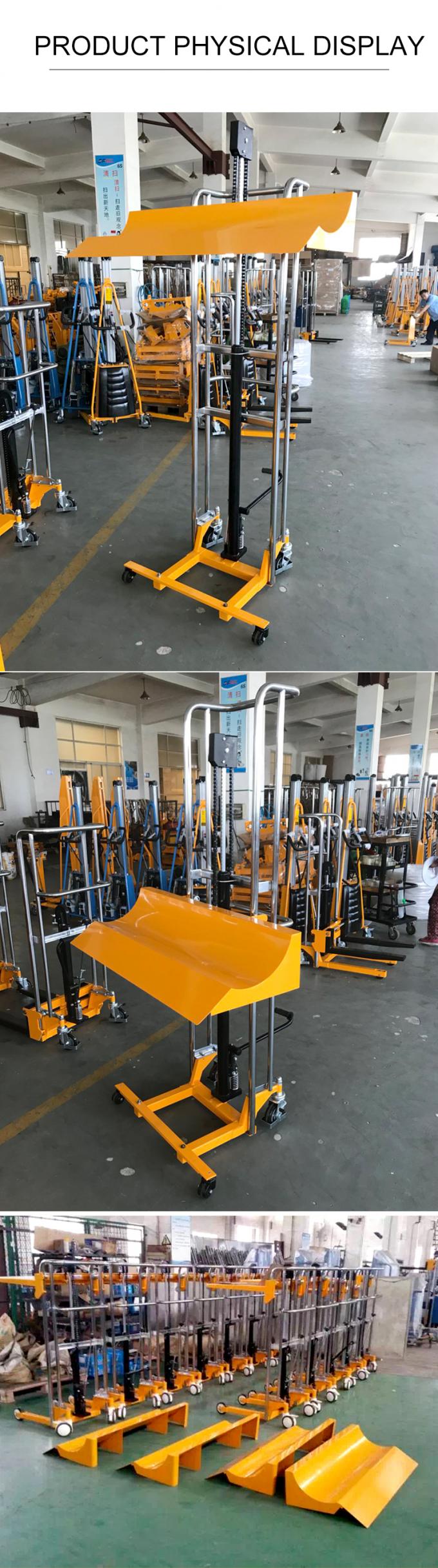 Sinolift PFR elevador manual de rolos de papel hidráulico de todas as direções 6