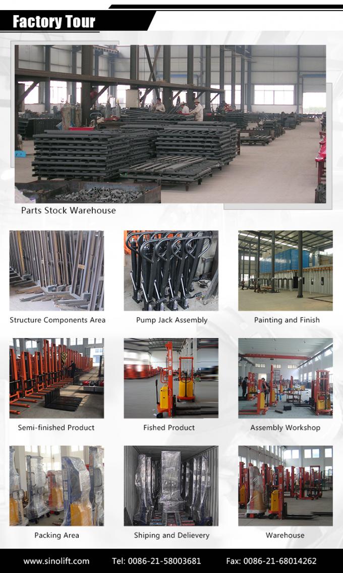 Sinolift PFR elevador manual de rolos de papel hidráulico de todas as direções 9