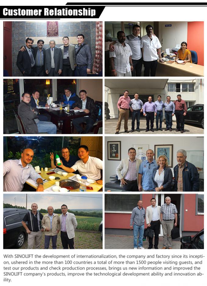 Sinolift PFR elevador manual de rolos de papel hidráulico de todas as direções 11