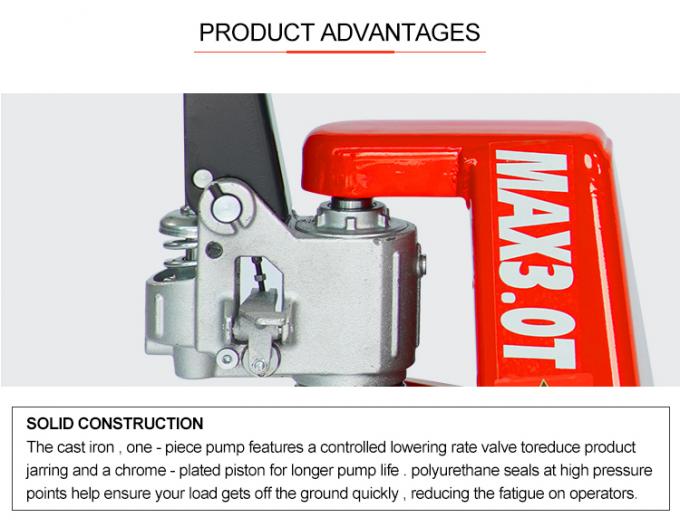 Caminhão de paletes manual da série NF 3