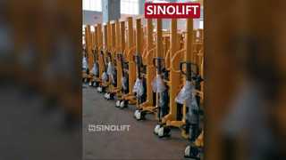 Um olhar mais atento: Porta-paletes manual SINOLIFT SYC