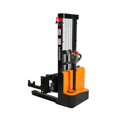 Sinolift CDD10-LS700 walkie fully electric lithium cell dual-arm reel stacker | roll handling