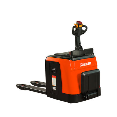 Porta-paletes elétrica stand-on CBD20P CBD25P CBD30P com bateria de íons de lítio